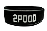 Diamond 2POOD belt - met de het klittenband plus tekst 2pood